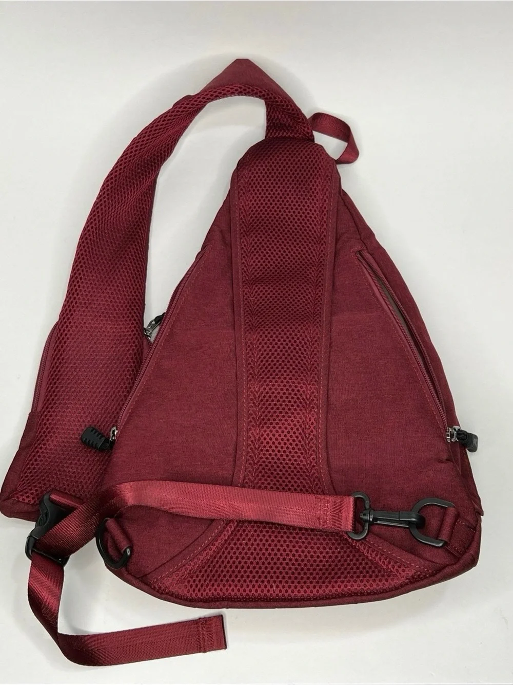 Jessie & James Sling Backpack Tactical Burgundy Bag Removable Holster EDC. CWW